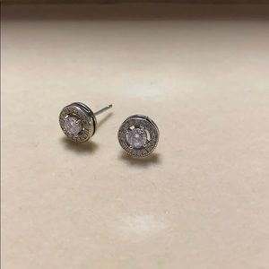 925 Silver CZ earrings